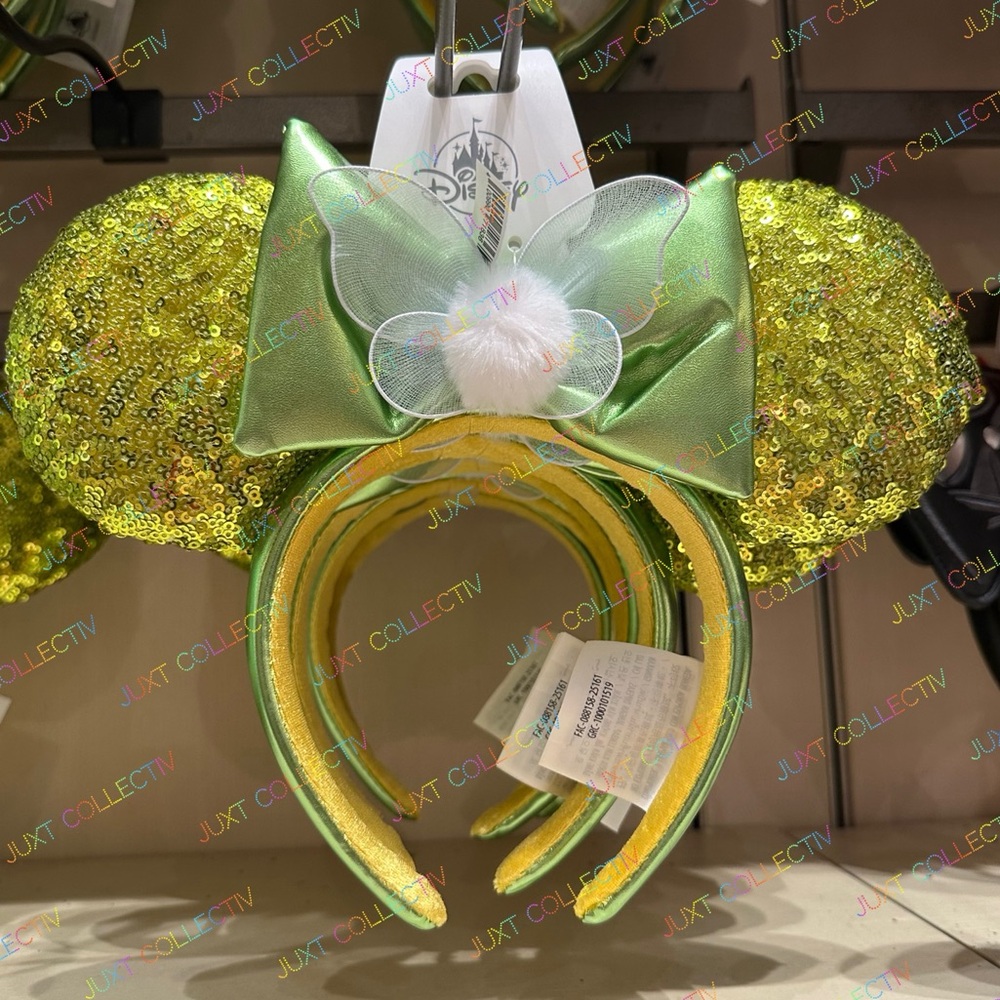 NWT Disney Parks Tinkerbell Minnie Ears Headband
